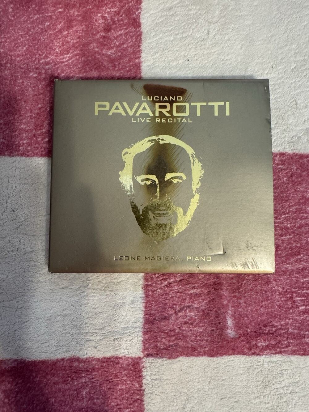 Luciano Pavarotti Live Recital CD Leone Magiera Piano 2001 original